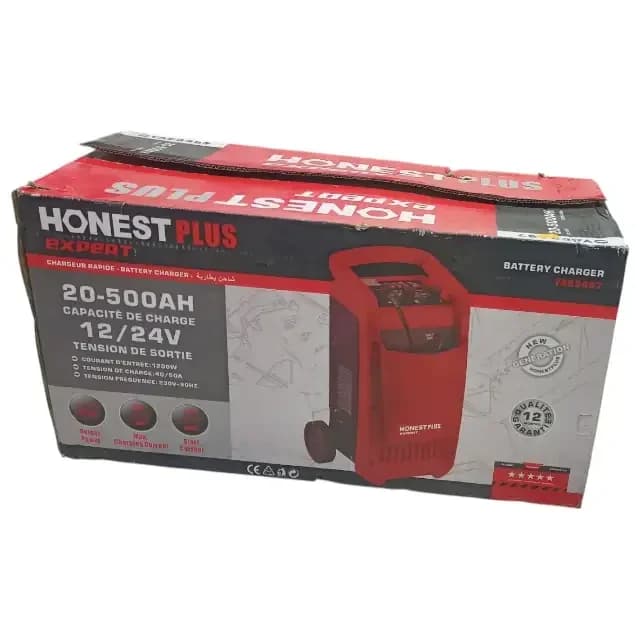 شاحن بطارية  Chargeur Démarreur A Batterie 20-500A 12/24V HONESTPLUS YEA3487 5