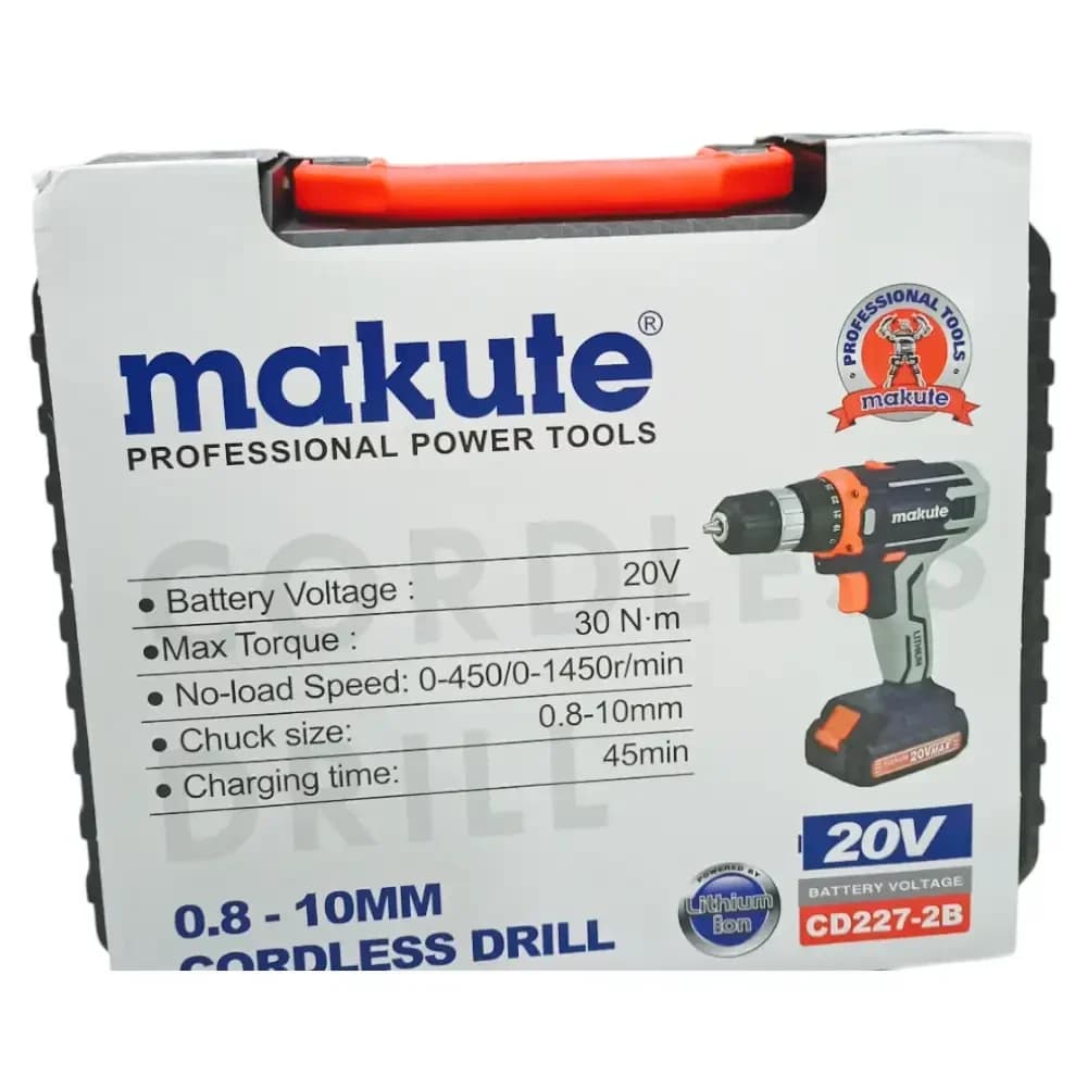 آلة فك البراغي  Visseuse perceuse Makute 20V CD227-2B 6