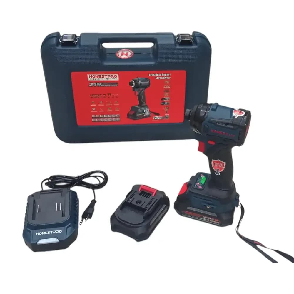 آلة فك البراغي بالصدم visseuse a choc HONESTPRO 21V YAE6119