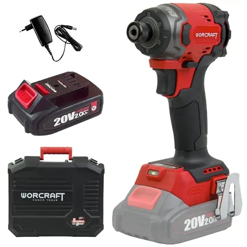 آلة فك البراغي بالصدم Visseuse a choc WORCRAFT CIS‑S20LiBM‑260