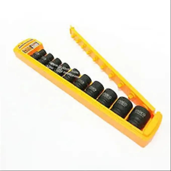 علبة المفاتيح 10 قطع Jeu de Douilles iNGCO 10Pcs 1/2″ 3