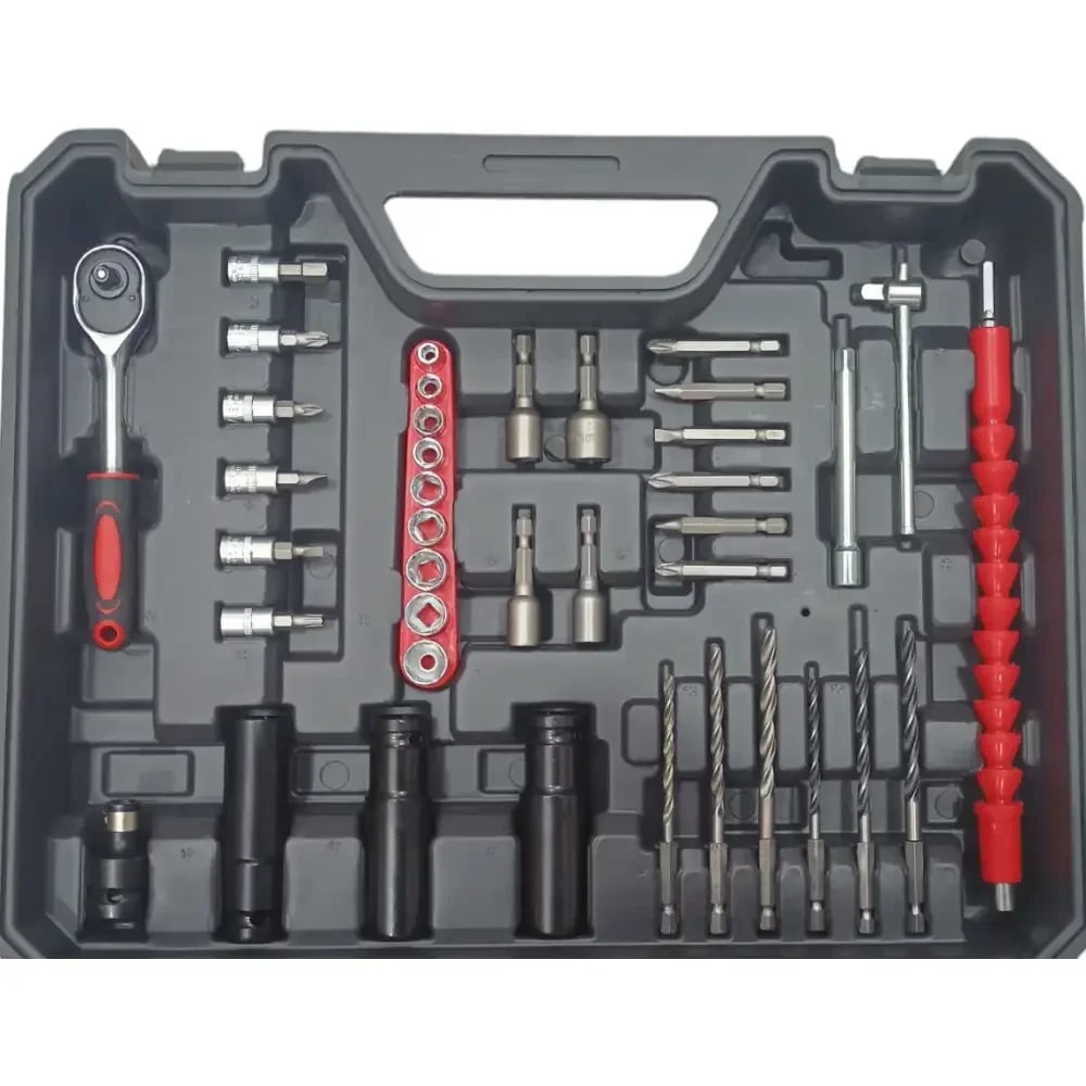 آلة فك البراغي لاسلكية clé à choc Batterie HONESTPLUS 21V YAE6137 + 39PCS 3