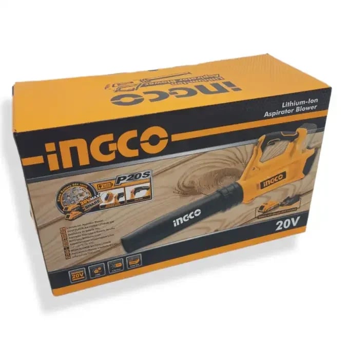 منفاخ الهواء ببطارية souffleur jardin iNGCO 20V 2