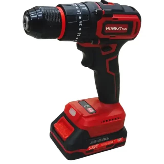 الة فك و تركيب البراغي visseuse perceuse HONESTPLUS 21V YAE6125 2