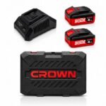 ⁦الة الثقب و الحفر بالبطارية marteau perforateur CROWN 20V CT28021XS⁩ - الصورة ⁦3⁩