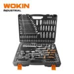 مجموعة مفاتيح 215 قطعة 155815 Caisse Douilles WOKIN 215Pcs