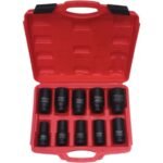 علبة المفاتيح الوزن الثقيل 10 قطعة Caisse Douilles demi-lourd 10Pcs 3/4″