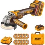 الة القطع بالبطارية Meuleuse angulaire a batterie 20V iNGCO CAGLI271532