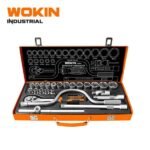 علبة المفاتيح 24 قطعة 155424 Caisse Douilles WOKIN 24Pcs 1/2″