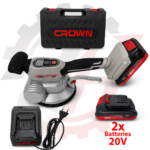 ⁦الة شفط و وضع السيراميك Ventouse vibrante Carrelage 20V CROWN CT26051XS-2 BMC⁩ - الصورة ⁦2⁩
