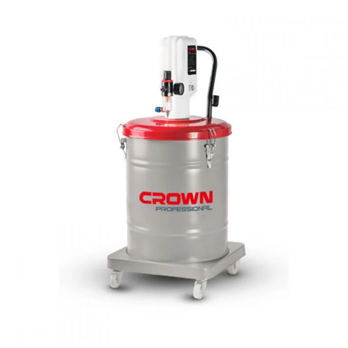 80cze5CExJVWprDJY4G3vohLPg69ko1z4DKRZgKi_lg مضخة التشحيم بالهواء Pompe À Graisse Pneumatique 45L CROWN CT38099 - الصورة 1