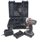 ⁦علبة أدوات مع مفك براغي caisse a outils avec visseuse CROWN 20V CT21102H-2-(62)⁩ - الصورة ⁦3⁩