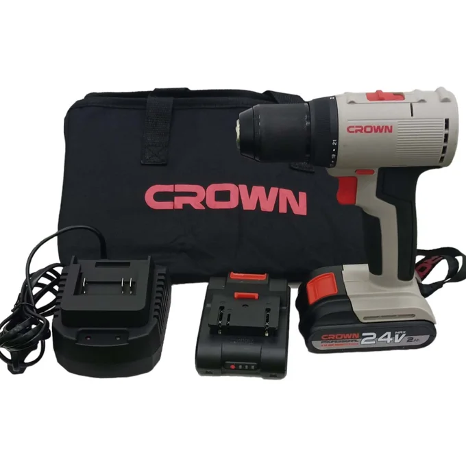 NUmvZCrQ7HnTk87YJRN5XFUMt76YQHgUMDvop50G_lg آلة فك البراغي visseuse perceuse BRUSHLESS CROWN 24 V CT21118M-2 - الصورة 1