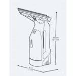 ⁦منظف الزجاج Nettoyeur de vitre sans fil 3.7V 100ml CROWN CT26063⁩ - الصورة ⁦5⁩