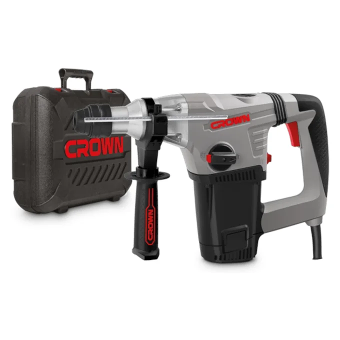 P55Us2EWFozDuHwauLBxut1mT5SKlQkMqv0vr4DI_lg المطرقة الكهربائية marteau perforateur CROWN(32) 1050 W CT18116 - الصورة 1