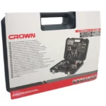 ⁦علبة أدوات مع مفك براغي caisse a outils avec visseuse CROWN 20V CT21102H-2-(50)⁩ - الصورة ⁦6⁩