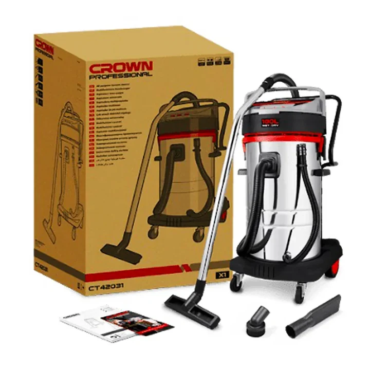 download-2025-02-24T021357.542 الة شفط الغبار الكهربائية Aspirateur electrique 100L 3000W CROWN CT42031 - الصورة 1