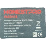 ⁦الة شفط الغبار الكهربائية Aspirateur electrique 30L 1400W HONESTPRO YAE2418⁩ - الصورة ⁦4⁩