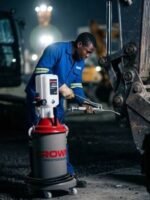 ⁦مضخة التشحيم بالهواء Pompe À Graisse Pneumatique 12L CROWN CT38097⁩ - الصورة ⁦6⁩