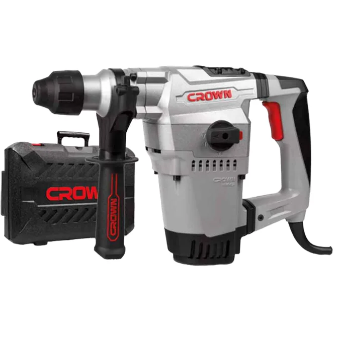 pYm6hJjilGp0mLmXZ1CTiF3yu0iJcRqeKdQCcgaM_lg الة الحفر الكهربائية Marteau perforateur CROWN 1500W (36mm) CT18158 - الصورة 1