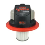 ⁦الة شفط الغبار الكهربائية Aspirateur électrique 60L 1400W CROWN CT42028⁩ - الصورة ⁦5⁩