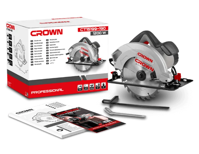 zHISkDKqlGvNQwZwmwy6mkY5bMJHPVTsRpPs031E_lg الة القطع الدائرية Scie circulaire CROWN 1200w - الصورة 1