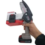 ⁦منشار الخشب بالبطارية Mini Scie à Chaine CRWON 20V CT25011H-2⁩ - الصورة ⁦5⁩