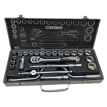 علبة المفاتيح 24 قطعة Caisse Douilles CROWN 24Pcs 1/2″ CPHSW-XA24