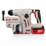 مطرقة حفر لاسلكية Marteau Piqueur 20V 28mm + Aspirateur CROWN CT28021XS-4
